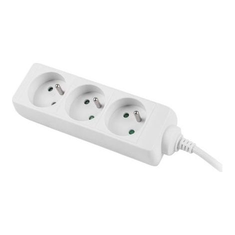 LANBERG PS0-03E-0300-W MULTIPRISE 3 M 3 SORTIE(S) CA INTÉRIEUR BLANC (1/5)