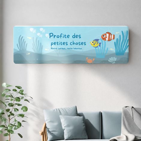 Housse de climatiseur mural 2P 86x23x30cm motif mer bleue 2p 86 23 30cm 120 g – Livraison gratuite