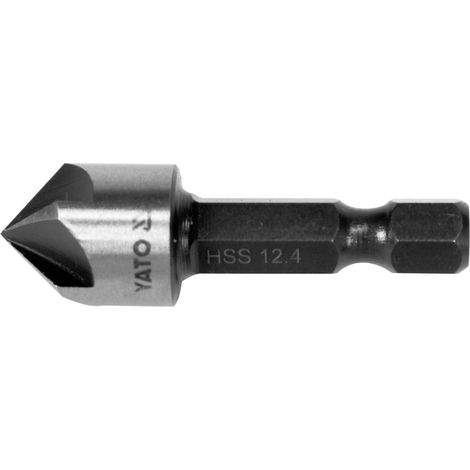 Avellanador para metal de 12,4 mm hexagonal YT-44724 yato (1/2)