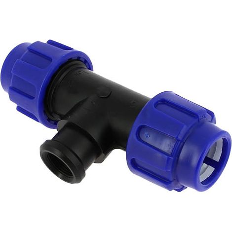 Té compression Ø32 dérivation femelle 20-27 10 bar