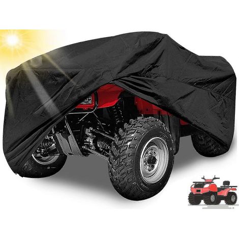 Housse pour tracteur tondeuse, 183 x 137 x 117 cm, housse de protection imperméable et résistante à l'eau pour tondeuse autoportée, étanchéité renforcée (1/5)