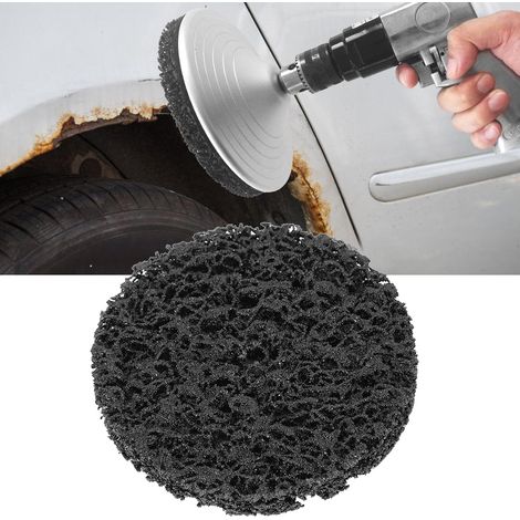 Disque de polissage diamant noir 100 x 6 mm avec poignée - Accessoires pour outils électriques - Résistant à l'eau