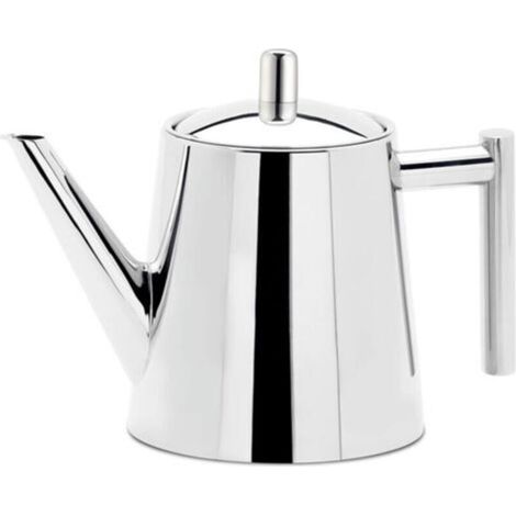 Bouilloire en acier inoxydable de 800 ml avec filtre amovible intégré – Lavable au lave-vaisselle – Idéale pour infusion, thé et tisanes
