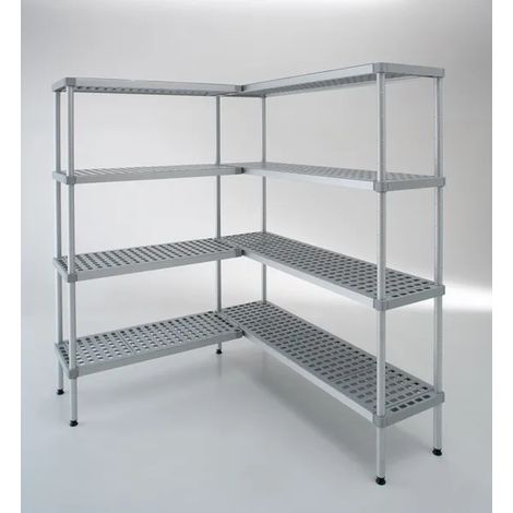 Système de Rayonnage à Etagères pour Chambre Froide Professionnelle 2100 x 1800 mm - Tefcold (1/2)