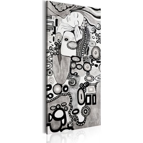 Tableau Imprimé "Silver Love" 60 x 120 cm (1/2)