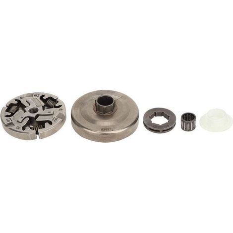 Enowelir 3/8in 7 Dents tronçonneuse Tambour d'embrayage pignon Tambour d'embrayage pour Husqvarna 355357 357XP 359 EPA tronçonneuse (1/4)
