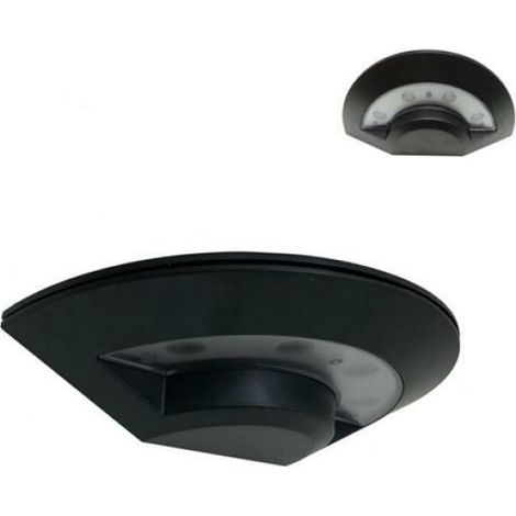 Lampada muro applique led da parete 4x1w 230v led muro moderno 4200k (1/2)