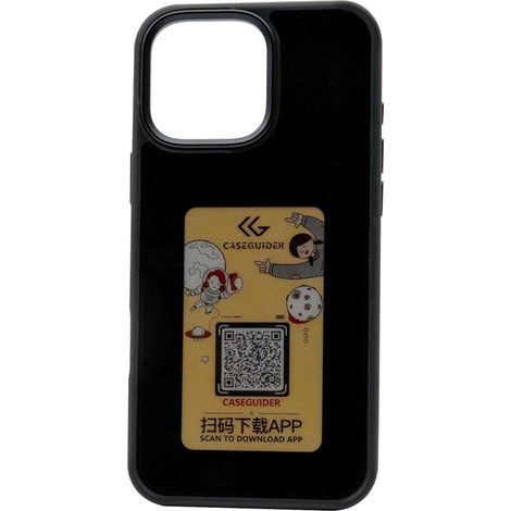 Étui magique REALPOWER avec coque arrière à encre électronique pour iPhone 16 Pro Max