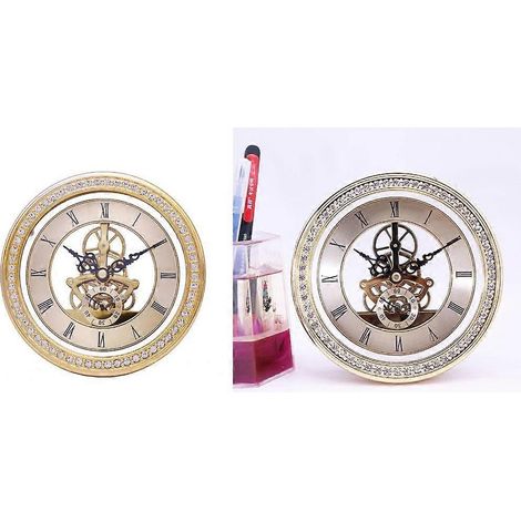 Insert de mouvement d'horloge de 148 mm avec chiffres romains pour horloges rondes - Loisirs créatifs et bricolage (1/4)