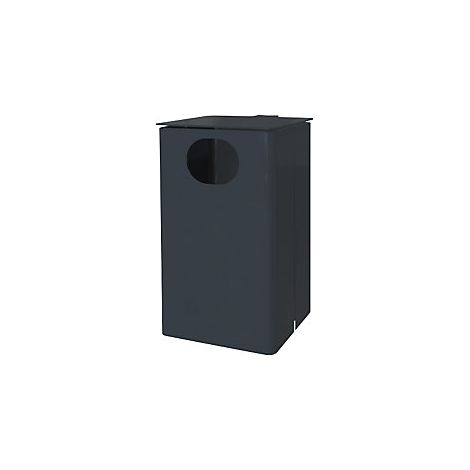 Recipiente de residuos para exteriores  capacidad 35 l  H x A x