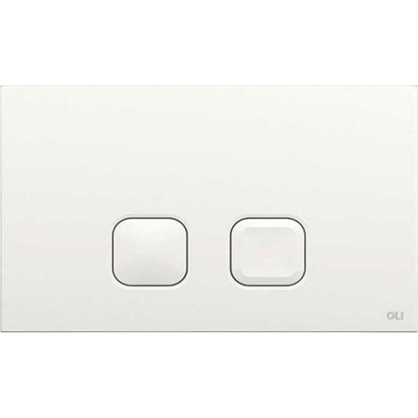 Placca di comando bianca per cassette OLI 74 PLUS Expert Plus e Quadra Plus (1/5)