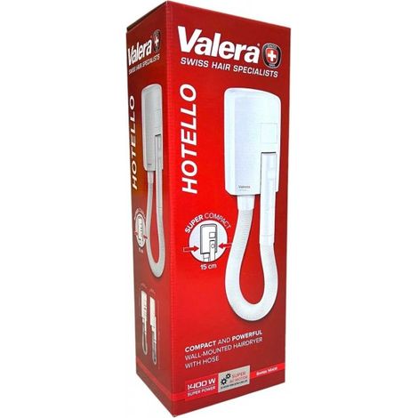 Valera Hotello Super AC Professioneller Schlauch-Wandhaartrockner 832.02/T"-"183104705
