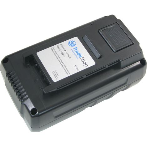 Trade-Shop Premium Li-Ion Akku 36V / 4000mAh / 144Wh für AL-KO Akku Grastrimmer GT 36 Li, Akku Heckenschere HT 36 Li, Akku Laubbläser LB 36 Li, Moweo 3.85 LI, EnergyFlex-Serie (1/4)