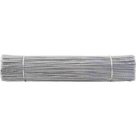 Fil de plombage intérieur 0,5 / extérieur 0,3 mm 1,1 mm Longueur 0,2 m fer galvanisé 1/2kg/Bund