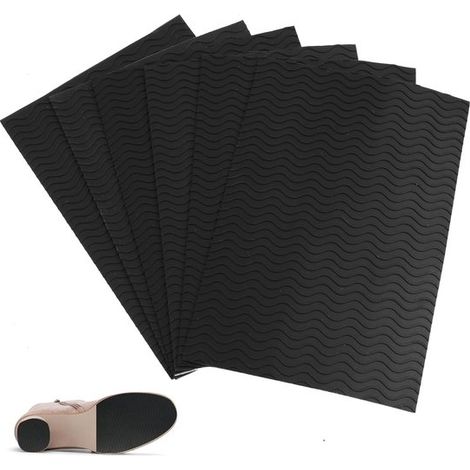 6 suelas autoadhesivas antideslizantes, almohadillas protectoras para plantillas, antideslizantes, para todas las tallas. (1/5)