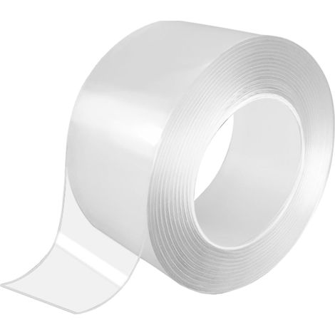 Ruban adhésif imperméable transparent pour fenêtre, porte, toit, serres, port de voiture - 50 mm x 10 m (1/5)