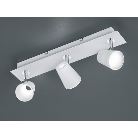 Deckenleuchte 3 verstellbare LED-Spots Narcos White Trio Lighting (1/5)