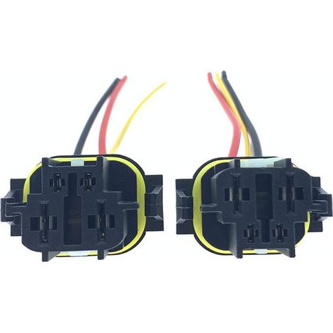 Kompatibel mit der elektrischen Lüfterbuchse für Mercedes-Benz W221 S300, S350, S400, S500, S600 und GLK 200/260/300 – JB1899-4P