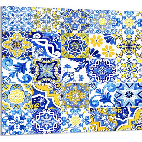 Panneau de verre mosaïque 65x60 pour la cuisine (1/5)