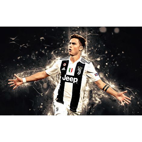 Papier peint panoramique Football - Joueur de Foot - 130 cm x 81 cm (1/2)