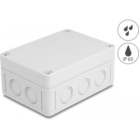 Delock Carcasa de instalaciÃ³n con entradas de cable 130 x 93 x 57 mm gris