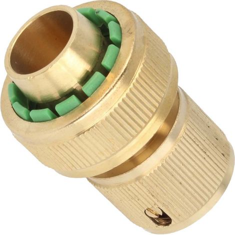 tecuro Schlauchanschlussstück ohne Stopp für Schlauch 3/4 Zoll (Ø 19 mm) MS-Stecksystem (1/5)