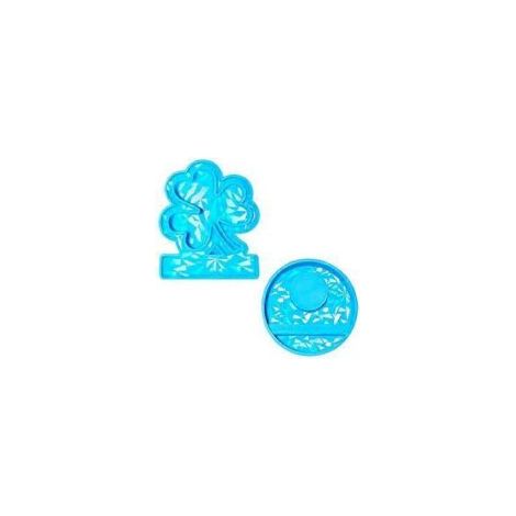 Molde para crear hermosos adornos para velas, insertos únicos para candelabros, moldes de resina para aficionados a las manualidades y para la elaboración de regalos (estilo 1) - Crezuo