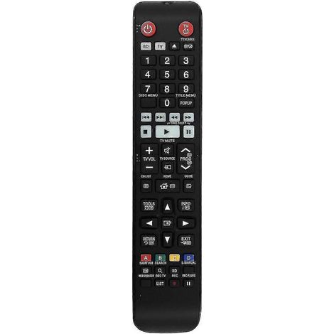 Télécommande de remplacement AK59-00176a compatible avec les lecteurs Blu-ray Samsung BD-H8500, BD-H8900A/XY et BD-H8900A. (1/5)
