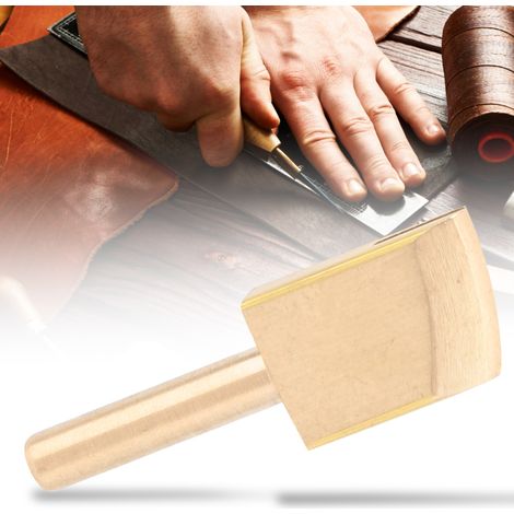 Fer à souder en laiton pour travaux de précision, outil de soudage électrique pour le cuir et le bricolage (1.2mm) (1/3)