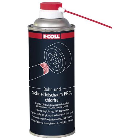 Mousse d'huile de perçage et de coupe haute performance sans chlore PRO 400ml E-COLL EE (Par 12) (1/3)