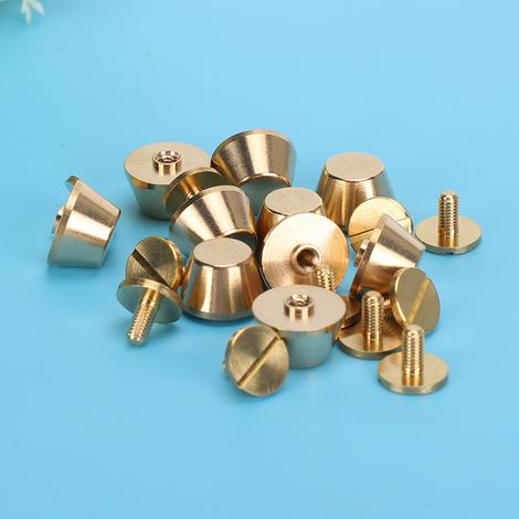 10 clous ronds de 12 mm pour le fond des sacs (1/2)