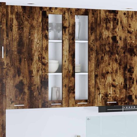 Hängeschrank Geräucherte Eiche 60 x 31 x 100 cm Holzwerkstoff