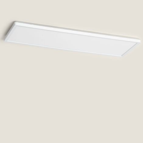 Plafoniera LED 24W Rettangolare Regolabile 580x200 mm Doppia Luce SwitchDimm 4000K Bianco Naturale (1/5)