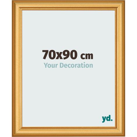 yd. - Cadre photo 70x90 - Or Mat - MDF - Lazio