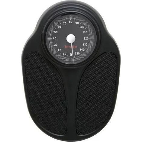 Báscula de baño mecánica negra 160kg / 500g - 13016 - Terraillon - (1/5)