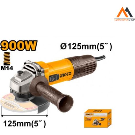 SMERIGLIATRICE ANGOLARE 900W 125 MM