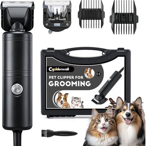 Tondeuse Chien 300W, Bruit Bas, Cable 3m, Chiens Chats (1/5)
