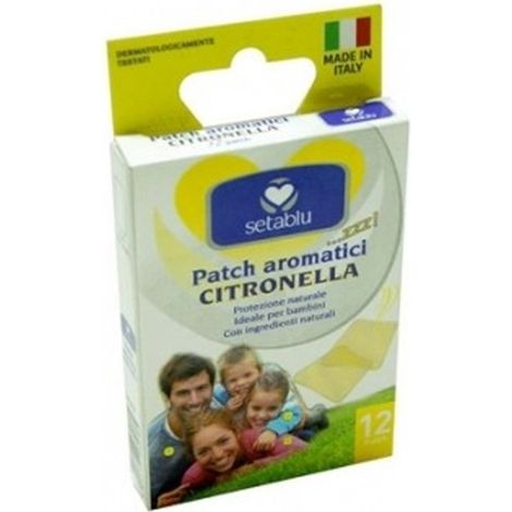 Trade Shop - 12 Parches De Citronela Repelente Natural De Mosquitos Repelente De Insectos - (1/2)