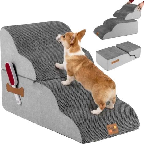 Escaleras de espuma para perros, base antideslizante, funda lavable, FXCLPXH5DMMEK0 (1/2)