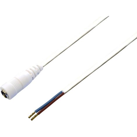 TRU COMPONENTS TC-2511324 TC-2511324-CAVO DI COLLEGAMENTO A BASSA TENSIONE CON ESTREMITÀ APERTE DA 5,50 MM 2,1 (1/2)