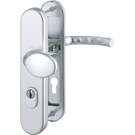 HOPPE Schutzgarnitur Tôkyô 76G/3332ZA/3410/1710 Alu.F1 72mm 41-46mm - 3666932 (1/3)