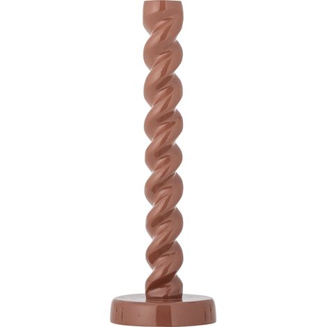 Bloomingville - Diza Candle Holder - Brown - Aluminum