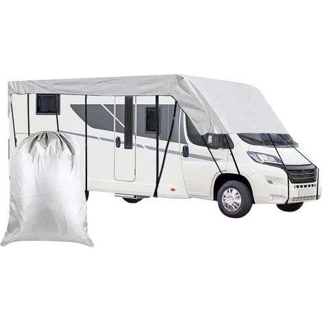 Housses de Neige pour Camping-Car – Auvent imperméable à l'eau, Coupe-Vent, Pare-Soleil pour Camping-Car, Housse de Protection Toutes Saisons pour Les Voyages en Plein air, Les Aventures sur la Plage (1/5)