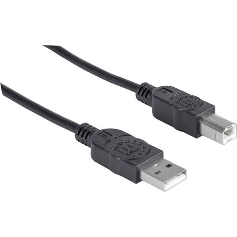 MANHATTAN Cavo Usb v. 2 480 Mbps Cavo USB 2.0 conn. A/B 5 mt (1/5)