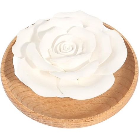 Pietra profumata con fiore di loto per oli essenziali，Decorazione per oli essenziali，Decorazione profumata per creare atmosfera (1/5)
