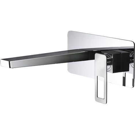 Imex - Grifo Monomando Lavabo Empotrado Cromado Serie Suecia