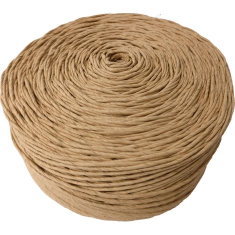 1 ROTOLO CORDA BIODEGRADABILE 450MT ECOLOGICA FACILE UTILIZZO GIARDINAGGIO
