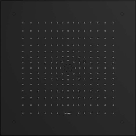 Hansgrohe Raindance E - Soffione doccia, 40x40 cm, nero opaco 26252670 (1/2)
