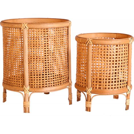 Jardinière arteaga (lot de 2) - Naturel (1/5)
