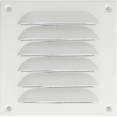 Grille d’intempéries blanc trafic